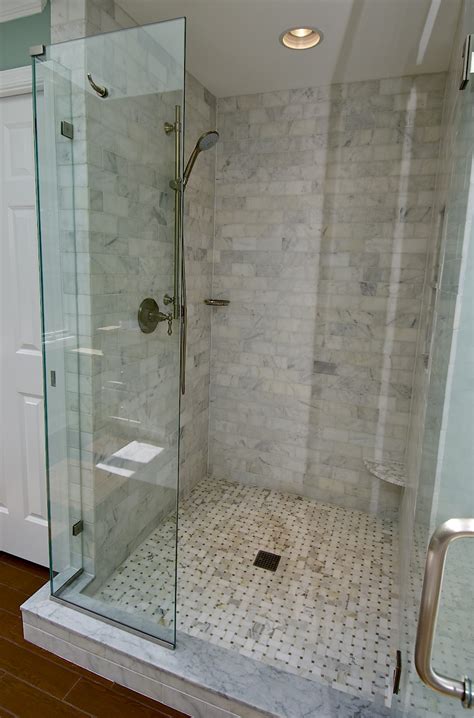 Marble Subway Tile Shower Offering The Sense Of Elegance Homesfeed