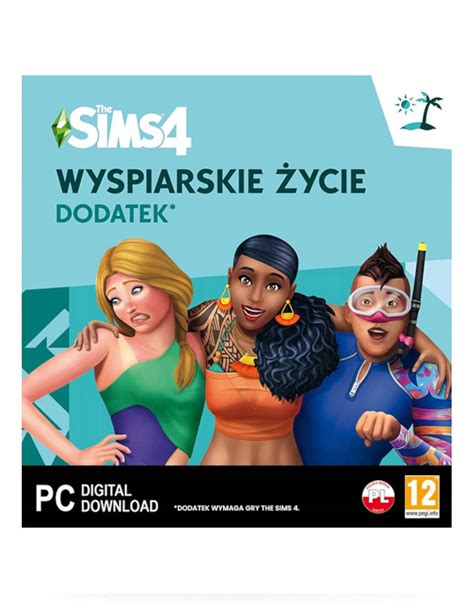 The Sims 4 Wyspiarskie Życie DODATEK Klucz EA Gamefinity pl