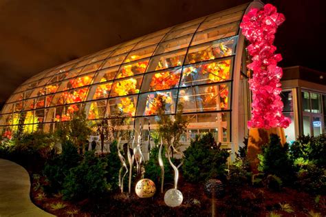 Chihuly Garden And Glass At Night | Fasci Garden