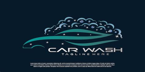 Premium Vector Car Wash Logo Design Template With Creative Concept