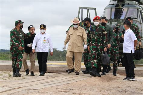 Setda Prov Kalteng Gubernur Kalteng Dampingi Menhan Tinjau Progres