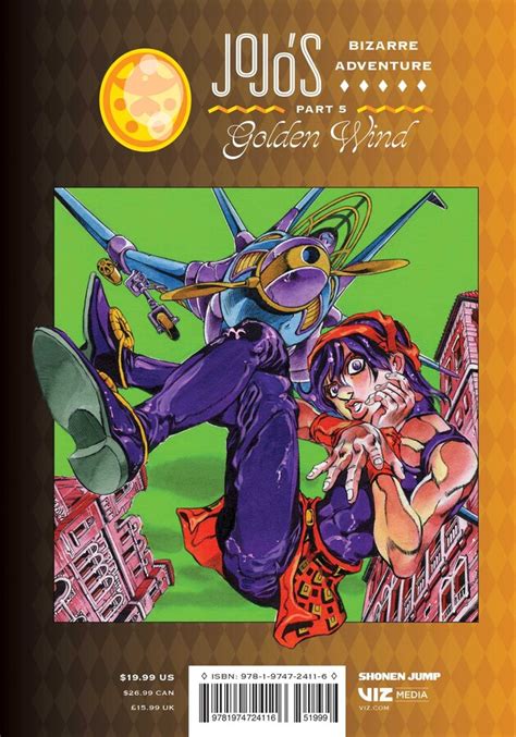 Jojos Bizarre Adventure Part 5 Golden Wind Vol 3 Book By