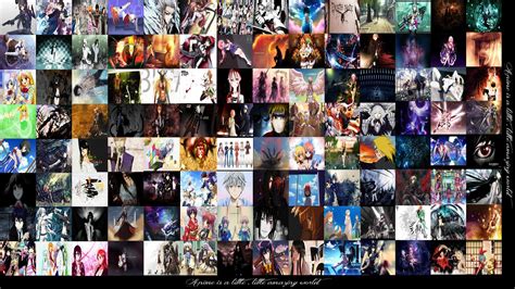 Anime Collage Wallpapers Top Free Anime Collage Backgrounds