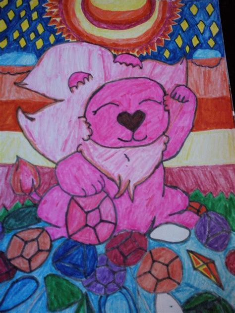 Este Es Mi Primer Dibujo De El León De Estiven Univers Steven