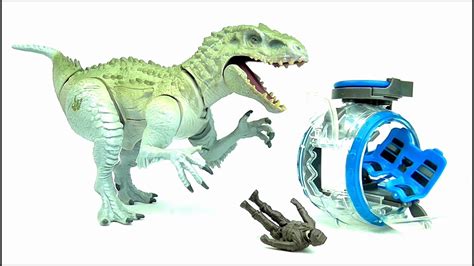 Jurassic World Indominus Rex Vs Gyrosphere Set Review Votesaxon07 Youtube