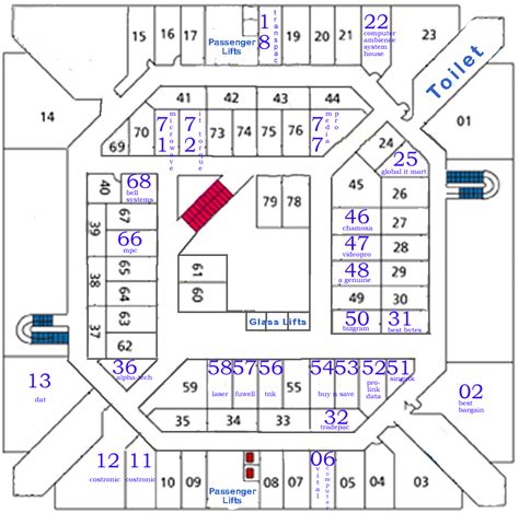 Sim Lim Square Floor Plan