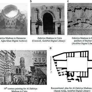 Al Zahir Baybars Al Bunduqdari Madrasa In Cairo And Portal In Damascus