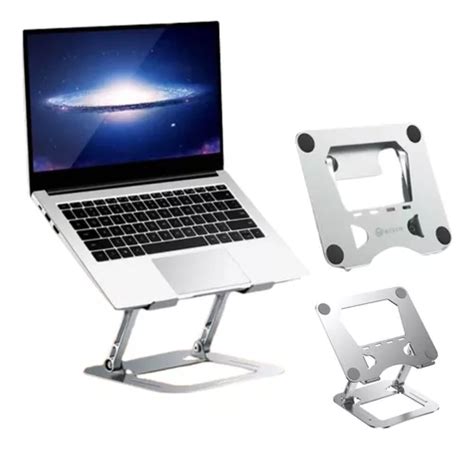 Soporte Notebook Tablet Plegable Regulable Aluminio Fuerte