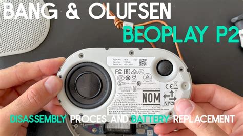 Bang Olufsen Beoplay P Disassembly Process And Battery Replacement