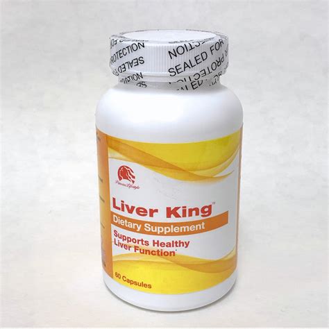 Liver King - The King of Liver Detox (60 Capsules) – Princess Lifestyles