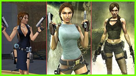 Tomb Raider Legend Vs Tomb Raider Anniversary Vs Tomb Raider