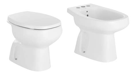 Combo Monaco Roca Inodoro Corto Bidet Losa Sanitaria Envio Tioso Hogar