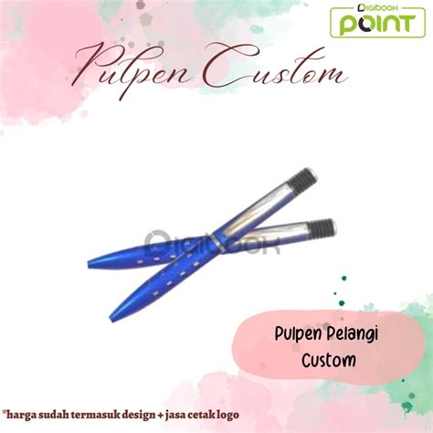 Jual Pen Custom Pulpen Promosi Custom Sudah Cetak LOGO Pulpen