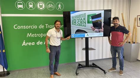 El Consorcio De Transporte Celebra El Tercer Concurso De Microrrelatos