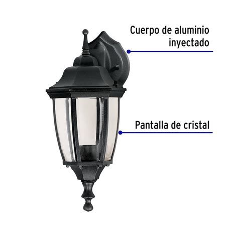 Arbotante Tipo Farol Suspendido Negro Seir Guatemala