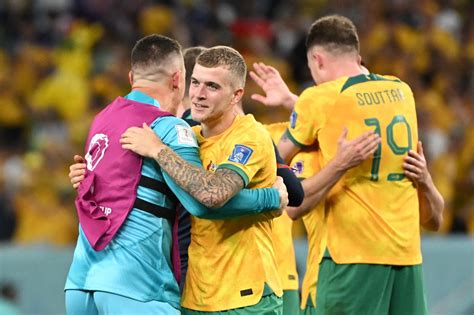 Mundial Qatar 2022 así fue la reacción de Australia tras vencer por 1