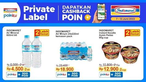 Besok Terakhir Promo Indomaret Super Hemat Edisi Ke 23 Nikmati Diskon