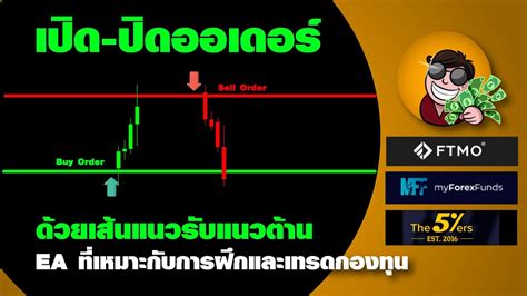 EP.46 ซ้อมเปิด-ปิดออเดอร์ด้วยเส้นแนวรับแนวต้าน (แจก EA ตัวนี้ฟรีด้วยนะ ...