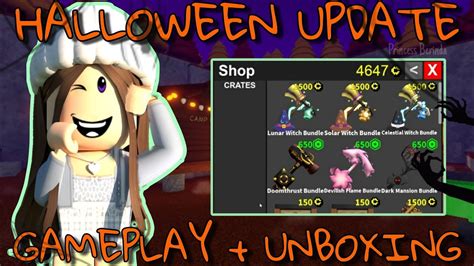 Halloween Update Unboxing Gameplay Ftf Princess Berinda Youtube