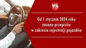 Zmiany w Rejestracji Pojazdów od 1 Stycznia 2024 Skup Aut Bemowo