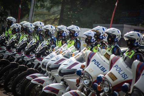 Foto Ribuan Personel Polisi Diturunkan Pada Operasi Patuh Jaya 2022