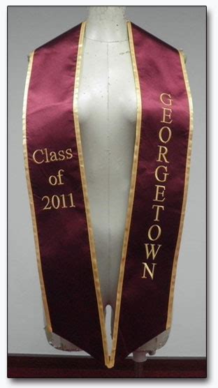 Custom Graduation Stoles High Quality Design Work Free Of Charge