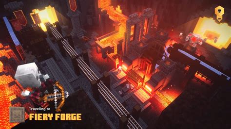 Minecraft Dungeons Part 5 FIERY FORGE YouTube