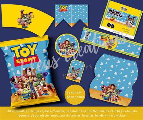 Toy Story Printable Kit Etsy