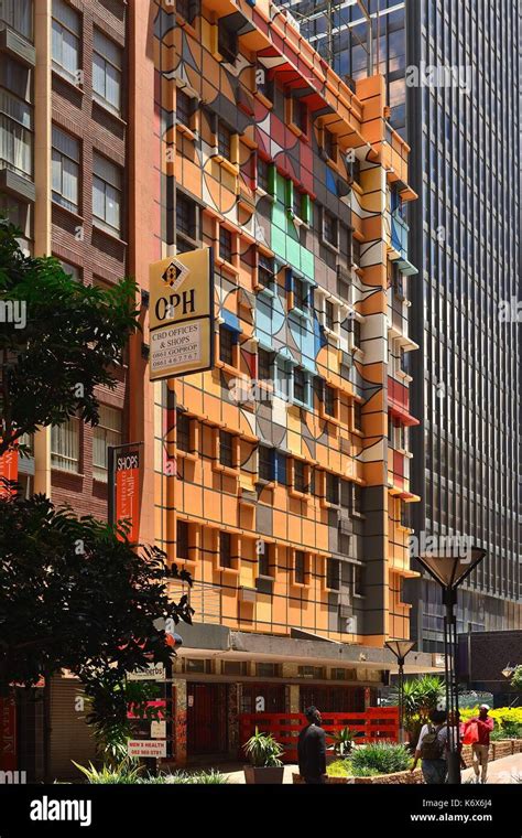 south africa gauteng johannesburg business centre stock photo alamy