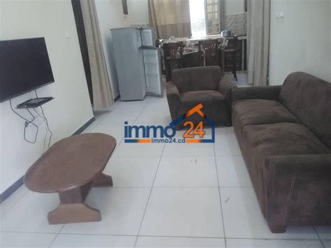 Appartement meublé De 2 Chambres À louer à Kinshasa Ngaliema Immo24