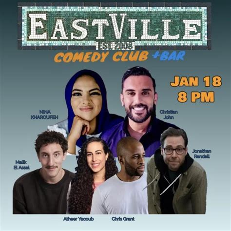 Upper Middle East Side Comedy - Eastville Comedy Club