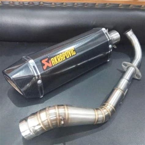 Jual Akrapovic Layang Carbon Knalpot Motor For Nmax Di Seller Nra