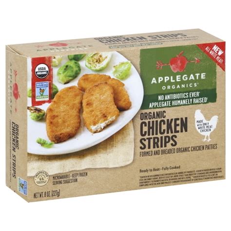 Applegate Organics Chicken Strips 80 Oz