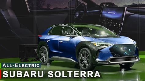 2023 Subaru SOLTERRA EV All Electric AWD 5 Seater SUV Coming In 2022