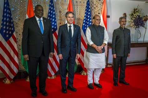 Austin Marks Transformative Ties With India At Talks In New Delhi