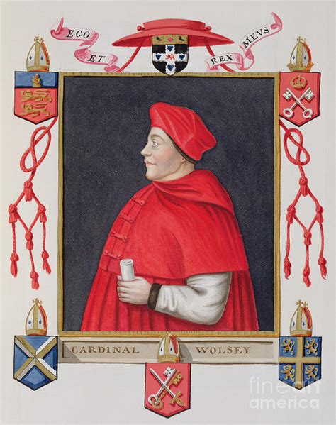 Portrait Of Thomas Wolsey Painting By Sarah Countess Of Essex Fine Art America