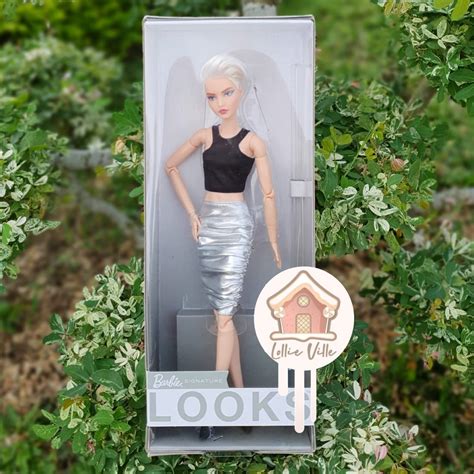 Jual Barbie Signature Looks Doll Fully Posable Doll Blonde Pixie Cut