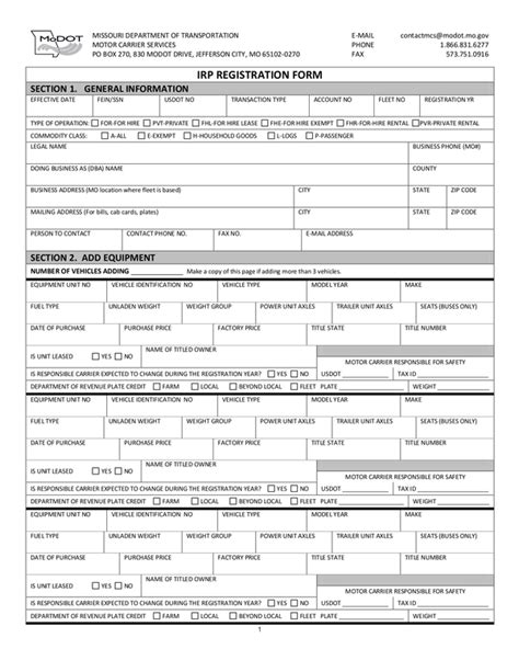 Fill Free Fillable Forms Missouri Department Of Transporation