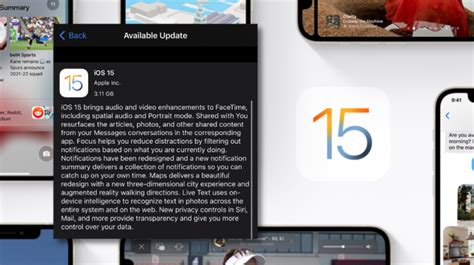 Apple iOS 15, iPadOS 15 now available for download