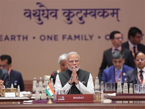 G20 Officially Adopts New Delhi Leadership Declaration Says PM Modi