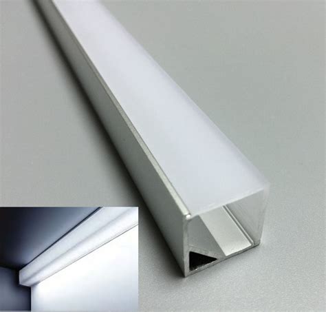 16X16 V Shape LED Aluminum Strip Profile China Corner LED Aluminum