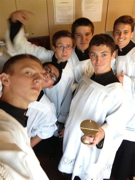 Altar Boys Selfie Catholic Faith Catholic Priesthood Catholic Humor