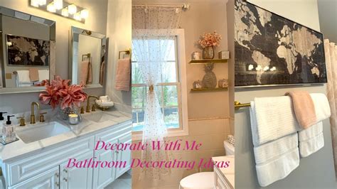 BATHROOM REFRESH GLAM DECORATING IDEAS How To Decorate A GUEST