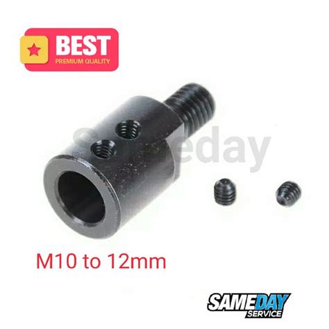 Jual Adapter Gerinda Untuk Dinamo As 12mm Converter M10x12mm Di Lapak