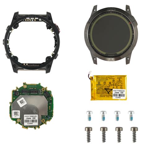 Garmin Fenix 7x Solar Gps Tracker Repair Spare Replacement Parts
