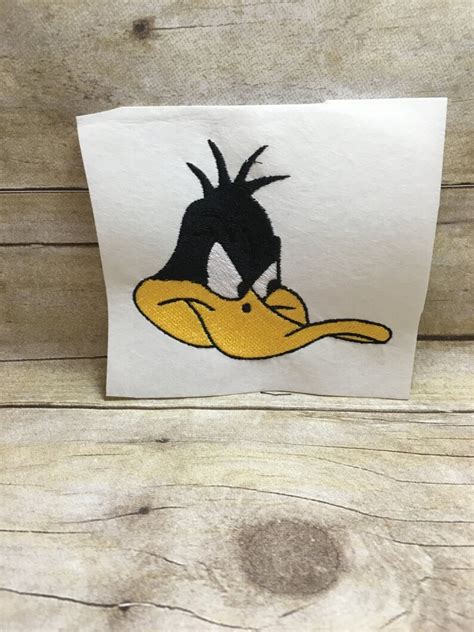 Daffy Duck Embroidery Design Daffy Duck Looney Tunes Etsy