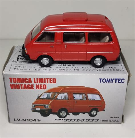 Tomytec Limited Lv N B Toyota Townace Red Wagon Van