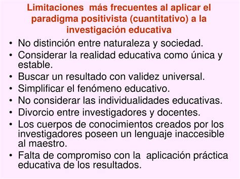 Ppt Los Paradigmas Cient Ficos Y Los Tipos De Investigaci N En Las