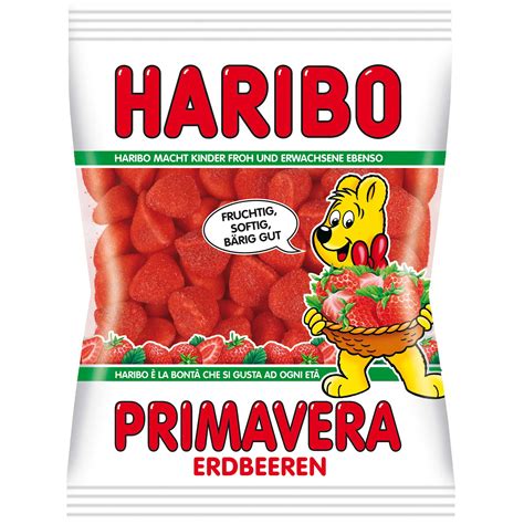 Haribo Primavera Erdbeeren G Online Kaufen Im World Of Sweets Shop