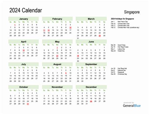 Singapore Public Holidays Dates Calendar Tani Pauline